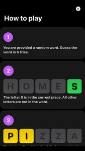 Wordi - a word guessing game screenshot 1