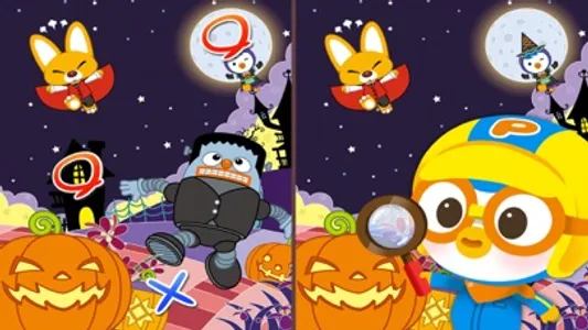 Pororo Hidden Catch - Puzzles screenshot 0