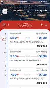 Phúc Xuyên: Đặt vé xe khách screenshot 2