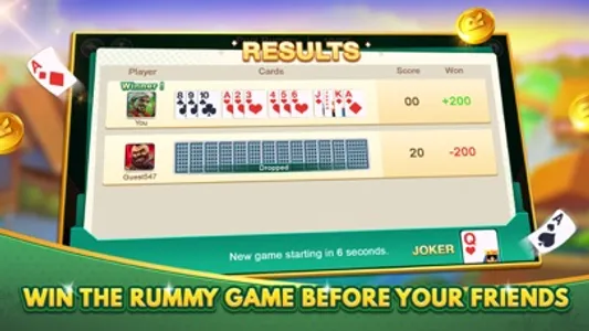 Rummy Multiplayer - 13 Cards screenshot 5