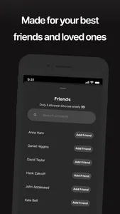 Comet: Live Friends Widget screenshot 9