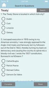 Irish History Quiz screenshot 5