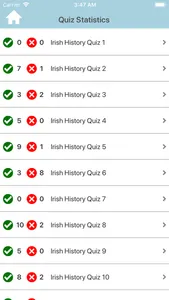 Irish History Quiz screenshot 6