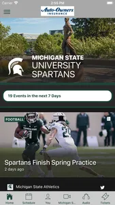 Michigan State Athletics screenshot 0