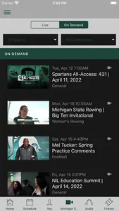 Michigan State Athletics screenshot 3