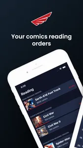 Redwing: Comic Reading Orders screenshot 0