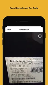 Renault Radio Code screenshot 2