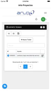 Arlo Proyectos screenshot 3