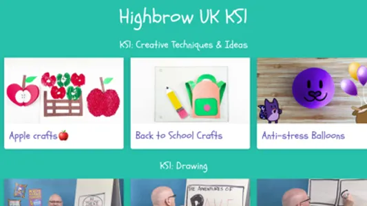 Highbrow UK KS1 screenshot 0
