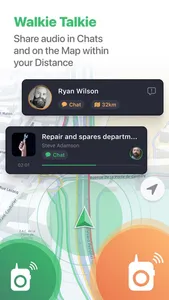 Roolz Walkie Talkie & GPS Maps screenshot 1