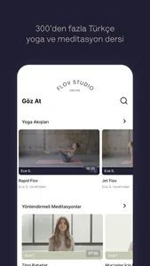 Flov Studio: Yoga & Meditasyon screenshot 0