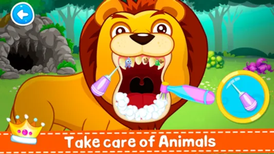 Animal Name Sounds Girls Games screenshot 1