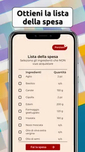 AmicoChef: Ricette e Spesa screenshot 2