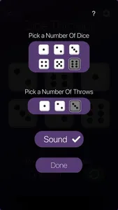 Dice Thrower & Coin Flipper screenshot 2