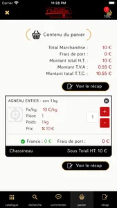 Chassineau Viandes screenshot 2