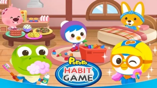 Pororo Habit - Learning game screenshot 0