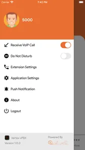 Vertex vPBX screenshot 1