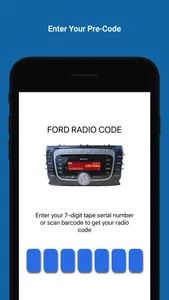 Ford Radio Code screenshot 0