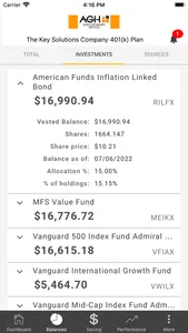 AGH Participant Retirement App screenshot 3