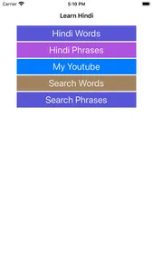 Learn Hindi through English screenshot 1