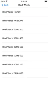 Learn Hindi through English screenshot 2