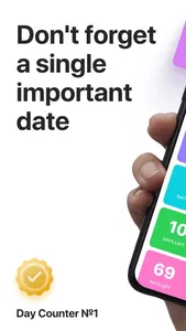 Days Counter. Event Tracker screenshot 0