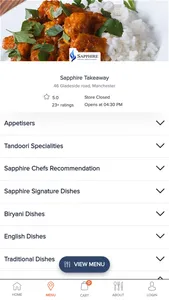 Sapphire Takeaway screenshot 1