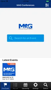 MAG Conferences screenshot 0