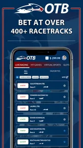 OTB - Horse Race Betting App screenshot 1