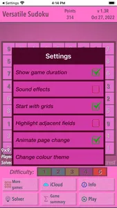 Versatile Sudoku screenshot 4