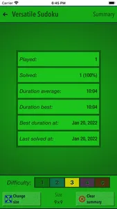 Versatile Sudoku screenshot 5