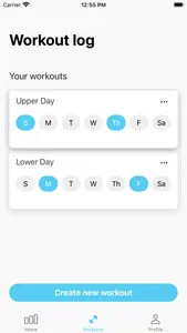 FitPlanner screenshot 1