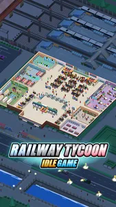 Railway Tycoon - Idle Game screenshot 0