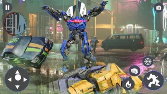 Police Hero Robot Battle Games screenshot 1