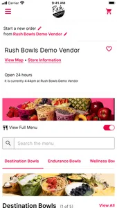 Rush Bowls Ordering screenshot 3