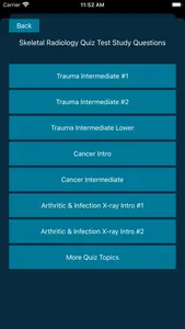 Skeletal Radiology Quiz screenshot 3