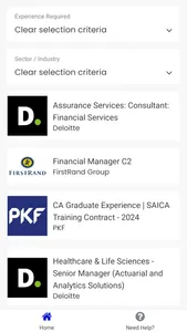 JobSearch from myCAhub™ screenshot 1