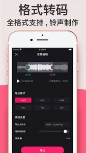 音频提取器-格式转换器 screenshot 1