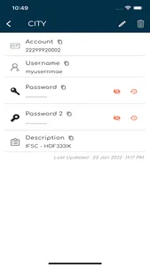 My Password Manager screenshot 1