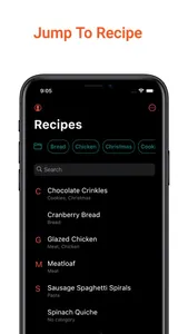 Jump To Recipe screenshot 0