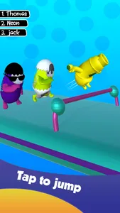 Run Fun Race Guys 3D Bounce screenshot 1