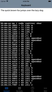 Keyboard Debugger screenshot 0