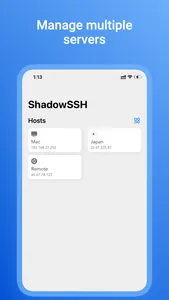 ShadowSSH - Simple&Easy Client screenshot 0