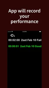 Timer for interval screenshot 1