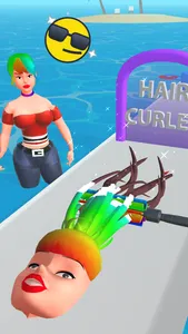 Hair Curl : Party Makeover screenshot 1