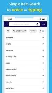 Shoppe - Shopping list app screenshot 2