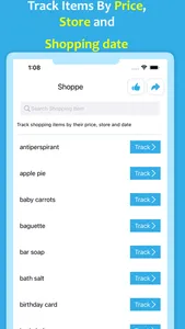 Shoppe - Shopping list app screenshot 3