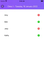 Attendance Creator screenshot 2