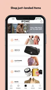 IFCHIC - Luxury Designer Shop screenshot 0