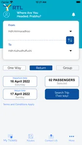 RTL Travel App screenshot 1